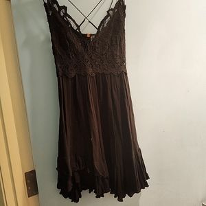 Free People Adella Slip Dress